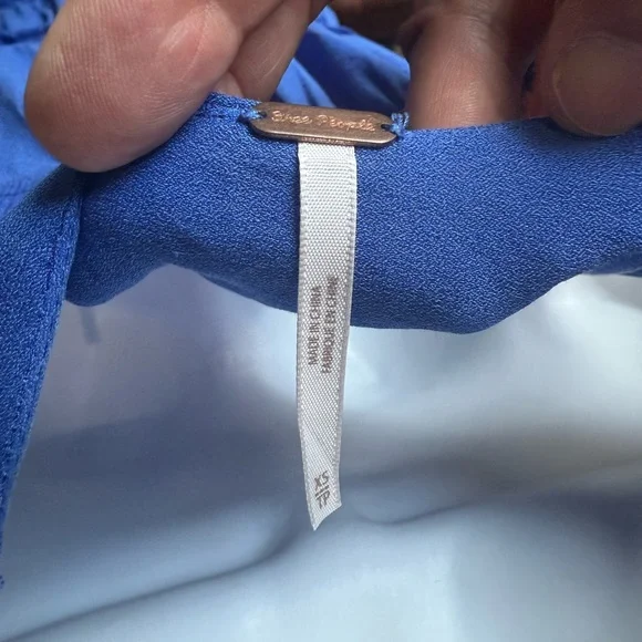 Free People Blue Sleeveless Dress - Picture 3 of 4